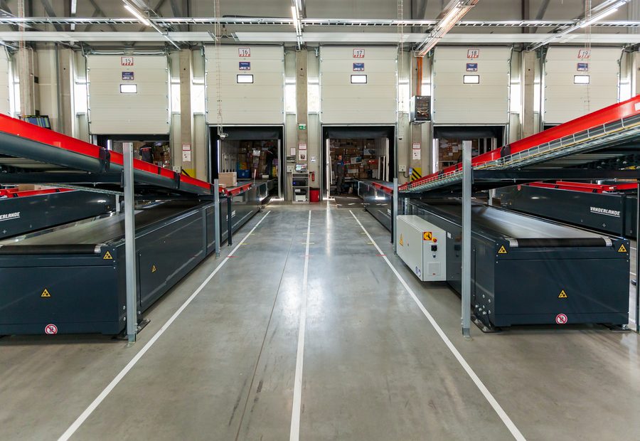 Logistics sorting center photo 1