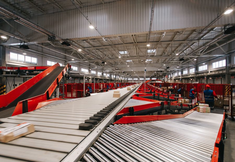 Logistics sorting center photo 3